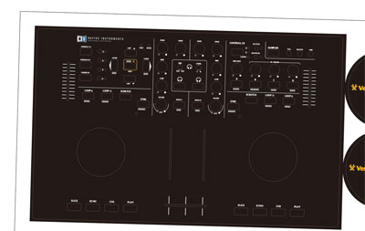 VCI-100　overlay　NI　TRAKTOR